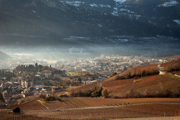 Crans Montana in Schweiz (Westschweiz / Wallis)