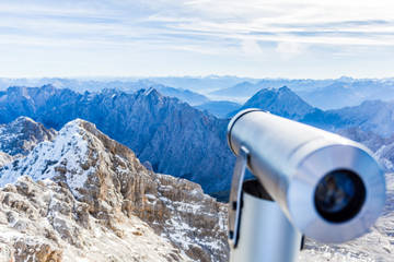 Garmisch-Partenkirchen in Deutschland (Alpen)