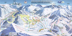 Pistenplan von Berwang