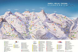 Pistenplan von Dam�ls
