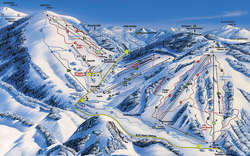 Pistenplan von Feldberg