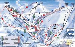 Pistenplan von G�stling an der Ybbs