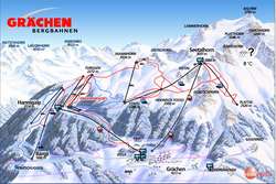 Pistenplan von Gr�chen