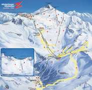 Pistenplan von Hintertux