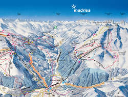 Pistenplan von Klosters