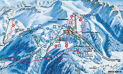 Pistenplan von Oetz