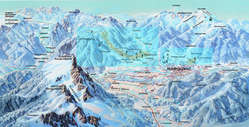 Pistenplan von Ruhpolding
