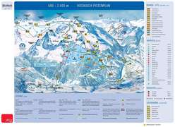 Pistenplan von Schruns