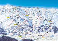 Pistenplan von S�lden