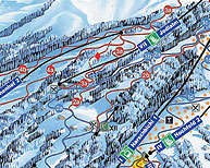 Pistenplan von St. Johann in Tirol