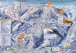 Pistenplan von St. Lorenzen ob Murau