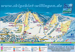 Pistenplan von Willingen