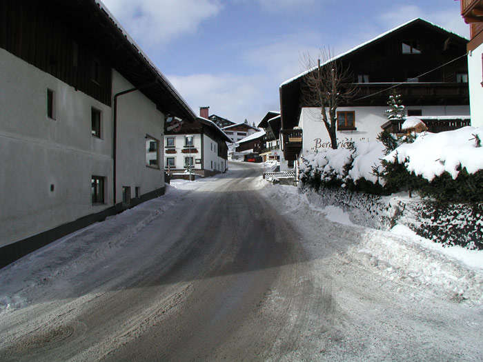 Auf den Strassen von Berwang